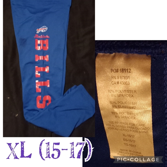 COPY - NFL Buffalo Bills Women's Leggings size XL - Picture 2 of 3